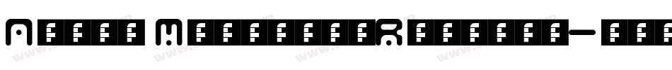 Alien MarksmanRegular字体转换